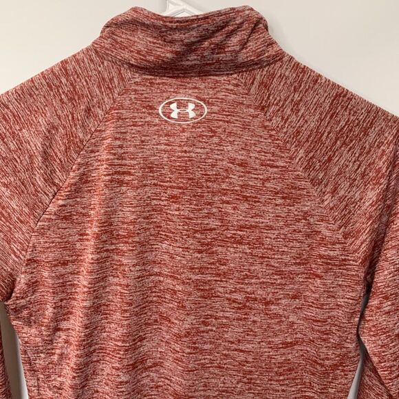 Under Armour Heat Gear Loose Fit 1/4 Zip Long Sleeve Shirt - Picture 5 of 6